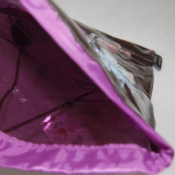 Paperchase Wonderland 2013, Back to School Purple Backpack, 12" Wide x 17" Tall - Picture 10 of 10